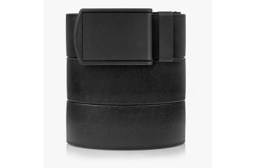 Image of SlideBelts Survival Belt, Black Strap-Matte Black Buckle, 55in Long, 1.5in Wide SURVBELT-BLKMATTBLK-48