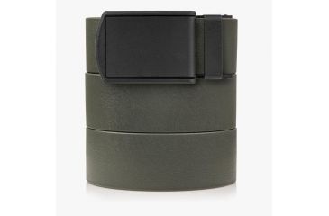 Image of SlideBelts Survival Belt, Olive Drab Strap-Matte Black Buckle, 55in Long, 1.5in Wide SURVBELT-OLVMATTBLK-48