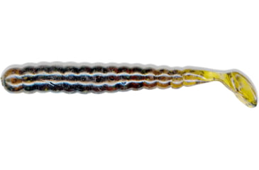 Image of Slider Bass/Walleye Grub, 3, 3in, Green Pumpkin, SBGG817-W