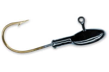 Image of Slider Original Flat Head, 2in 1/4 oz, 4/0 Hook,Black, 4/Pack, SH14