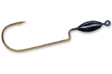 Image of Slider Snagless Weedless Head 2.31in, 1/4 oz, Black, 4/Pack, WSH4