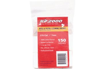 Image of Slip 2000 Cleaning Patches 1.5'' Square .270/7mm 150-pack