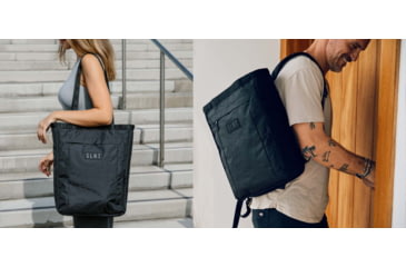 Image of SLNT E3 Convertible Faraday Tote Bag, Black, 17L, SPB-EDC-02