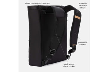 Image of SLNT E3 Convertible Faraday Tote Bag, Black, 17L, SPB-EDC-02