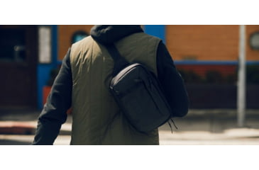 Image of SLNT E3 Faraday Crossbody Organizer Bag, Black, 5L, SPB-EDC-03