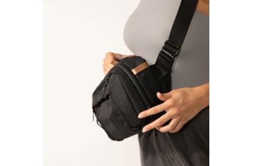 Image of SLNT E3 Faraday Crossbody Organizer Bag, Black, 5L, SPB-EDC-03