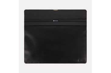 Image of SLNT Faraday Laptop Sleeve, Black Leather, 13/14in, SPS-L13BL