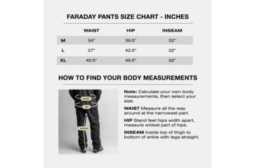 Image of SLNT Faraday Pants - Mens, Black, Medium, SL-FPT-03