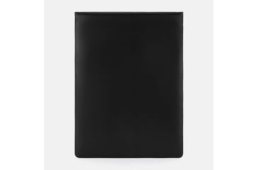 Image of SLNT Faraday Phone Sleeve, Black Leather, Extra Large, SPS-XLBL