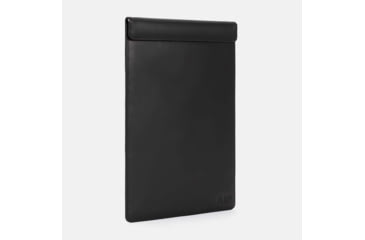 Image of SLNT Faraday Phone Sleeve, Black Leather, Extra Large, SPS-XLBL