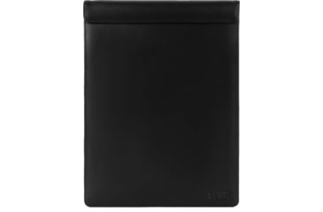 Image of SLNT Faraday Phone Sleeve, Black Leather, Extra Large, SPS-XLBL