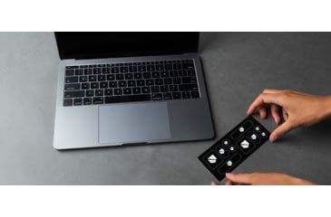 Image of SLNT Privacy Stickers For Phones/Laptops, Black, SPA-PSB