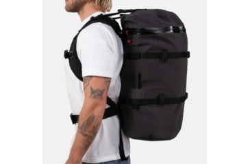 Image of SLNT Submersible Cylinder Faraday Backpack, USA Berry Compliant, Black, 40L, DFT-40L-BER-B