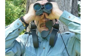 Image of Slogan Outdoors So Binocular Strap Adj. Rubber W/elastic Cord Black