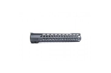Image of SLR 12.94 inch SOLO Ultra Lite KeyMod .308 High Profile Handguard, Black 00810646030220
