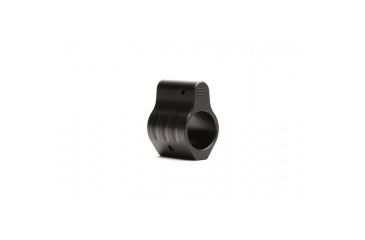 Image of SLR GB6 .625 Non-Adjustable Micro Low Profile Gas Block w/.400 in. Set Screw Spacing, Black 00810646031418