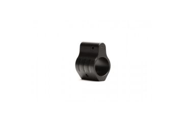Image of SLR GB6 .625 Non-Adjustable Micro Low Profile Gas Block w/.450 in. Set Screw Spacing, Black 00810646031425
