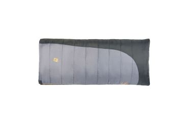 Image of Slumberjack Forest 20 Reg RH Sleeping Bag, 80 x 34 in, Black/Gray 51720618RR