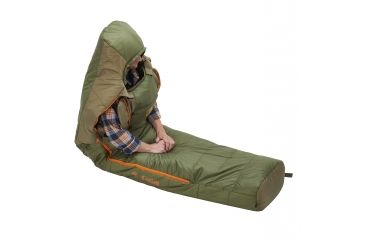 Image of Slumberjack Lapland 0 Deg Reg Hybrid Dual Zipper, Two-tone Green, regular 51732316-DR