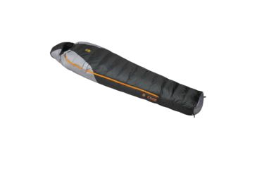 Image of Slumberjack Sojourn 0 Sleeping Bag 550 Down-Black / Smoke-Regular-Double
