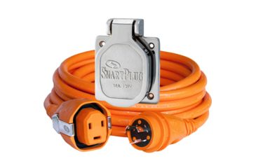 Image of SmartPlug Amp 50' Dual Configuration Cordset w/Tinned Wire &amp; 30 Amp Stainless Steel Inlet 30 69097