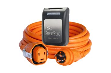 Image of SmartPlug Amp Dual Configuration 50' Cordset w/Tinned Wire &amp;Twist-Type Connector &amp; 30 Amp Non-Metallic Black Inlet 30 63870