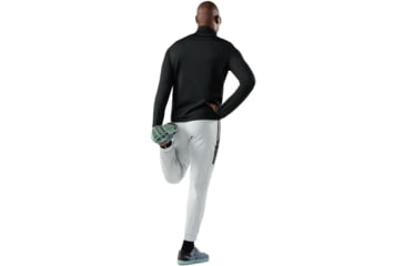 Image of Smartwool Active Fleece Wind 1/2 Zip - Mens, Black, Medium, SW002665001100M000