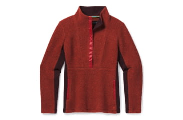 Image of Smartwool Anchor Line Sherpa Pullover - Womens, Masala, Extra Small, SW016400D42-XS