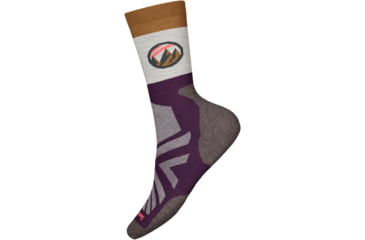 Image of Smartwool Athlete Edition Approach Crew Socks - Womens, Bordeaux, Medium, SW0018225901-M