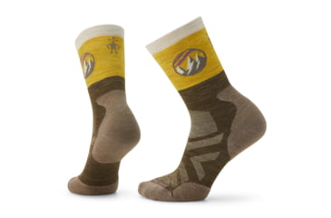 Image of Smartwool Athlete Edition Approach Crew Socks - Womens, Military Olive, Large, SW001822D111-L