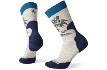 Image of Smartwool Athlete Edition Hike Crew Socks - Womens, Ash, Medium, SW001501069M