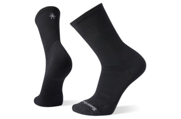 Image of Smartwool Athletic Light Elite Crew Socks, Black, Small, SW004099001-S