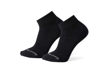 Image of Smartwool Athletic Light Elite Mini 2 Pack Sock - Mens, Black, Medium, SW000684001M