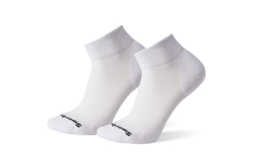 Image of Smartwool Athletic Light Elite Mini 2 Pack Sock - Mens, White, Large, SW000684122L