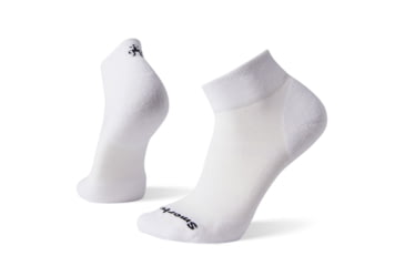 Image of Smartwool Athletic Light Elite Mini Socks, White, Large, SW004098122-L