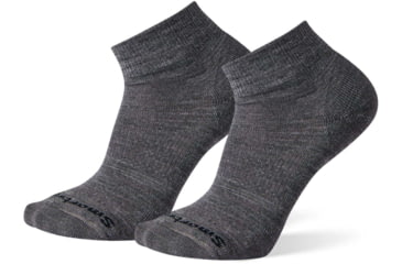 Image of Smartwool Athletic Targeted Cushion Ankle 2 Pack Socks - Mens, Medium Gray, Small, SW000684052S