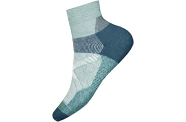 Image of Smartwool Bike Zero Cushion Ankle Socks - Womens, Frosty Green, Small, SW001970B721-S