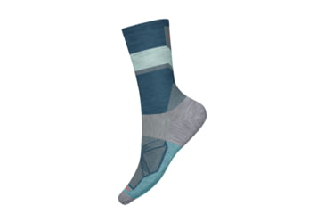 Image of Smartwool Bike Zero Cushion Crew Socks - Womens, Twilight Blue, Large, SW001971G741-L