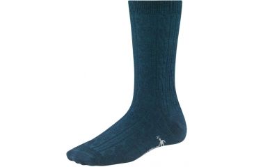 Image of Cable Crew Sock - Womens-Deep Sea-Medium