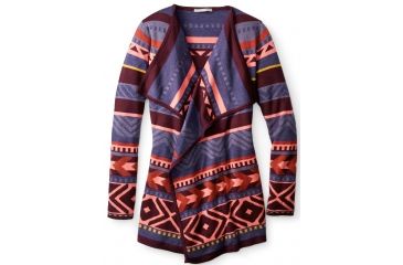 Image of Smartwool Camp House Wrap - Women's-Aubergine Heather-X-Small