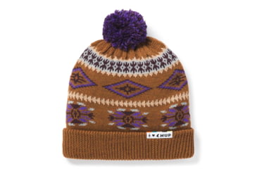 Image of Smartwool CHUP Qoa Pom Beanie, Monument Orange, One Size, SW018074E16-1FM