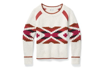 Image of Smartwool CHUP Qoa Pullover Sweater - Womens, Ash/Light Gray Heather Marl, Small, SW016345E77-S