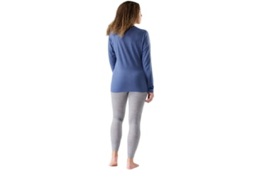 Image of Smartwool Classic All-Season Merino Base Layer Crew - Womens, Nightfall Blue, Small, SW016912P43100S000