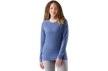 Image of Smartwool Classic All-Season Merino Base Layer Crew - Women's, Nightfall Blue, Extra Large, SW016912P4310XL000