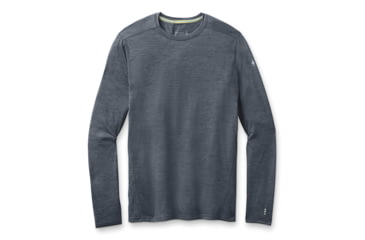 Image of Smartwool Classic All-Season Merino Base Layer Long Sleeve - Mens, Iron Heather, 2XL, SW016952D361XXL000