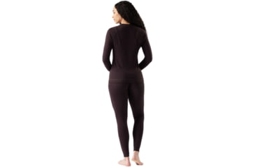 Image of Smartwool Classic Thermal Merino Base Layer Crew - Womens, Mink Heather, Large, SW016369P85100L000