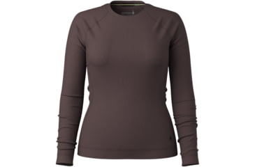 Image of Smartwool Classic Thermal Merino Base Layer Crew - Womens, Mink Heather, Large, SW016369P85100L000