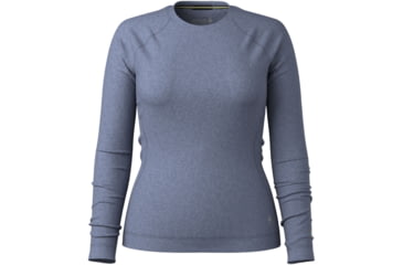 Image of Smartwool Classic Thermal Merino Base Layer Crew - Womens, Nightfall Blue Heather, Medium, SW016369P44100M000