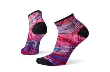 Image of Smartwool Curated Modern Plaid Mini Boot Socks - Womens, Multi Color, Medium, SW004105150-M