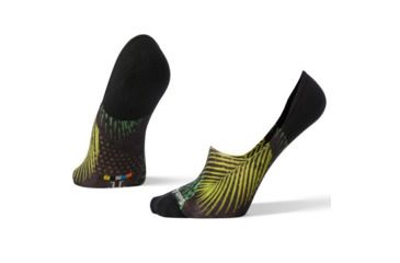 Image of Smartwool Curated Palms No Show - Mens, Black, Large, SW010498001-L